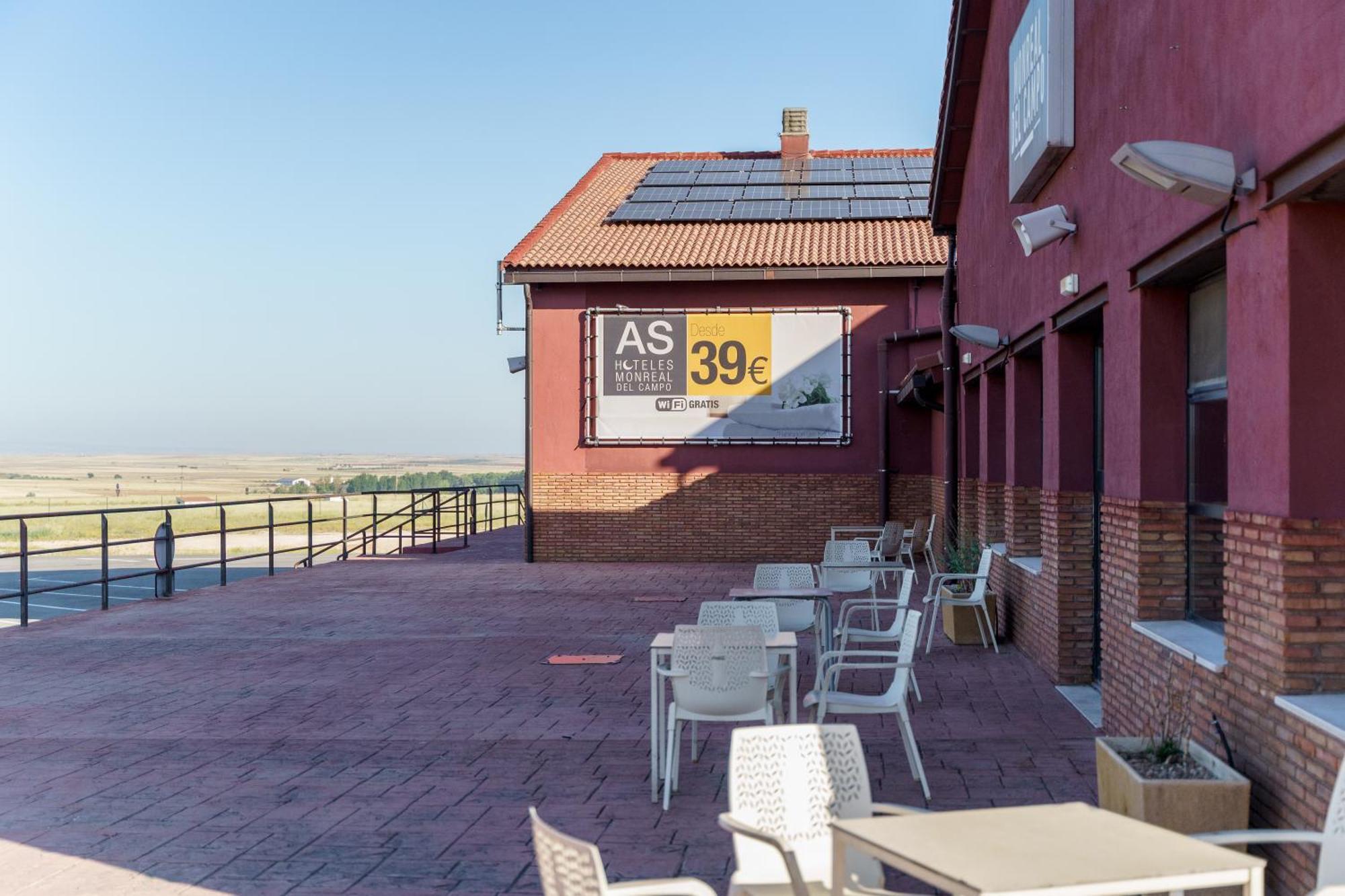 Hotel As Monreal Del Campo Exterior foto
