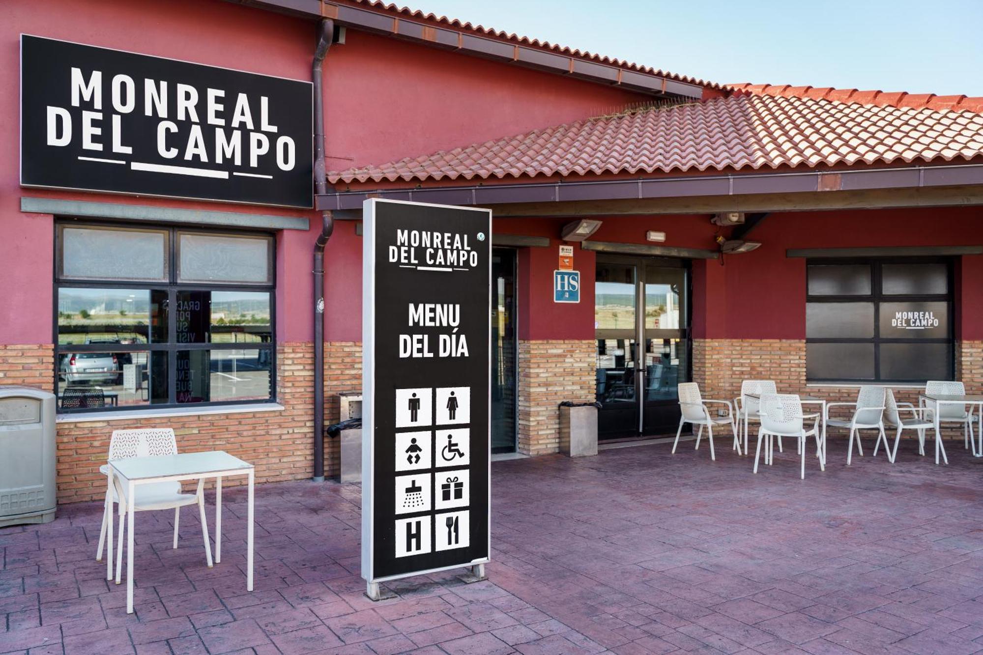 Hotel As Monreal Del Campo Exterior foto